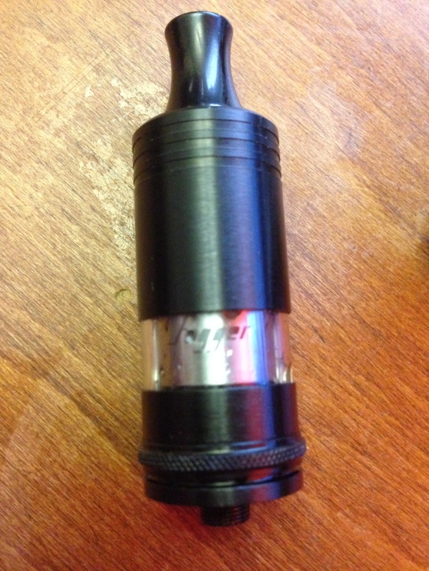 The barely used Fogger v4 and its nicely brushed black finish
